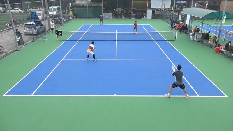 Cụm 2 sân Tennis Khu Liên Hiệp Thể Thao Minh Thu - Ninh Hiệp, Gia Lâm,HN